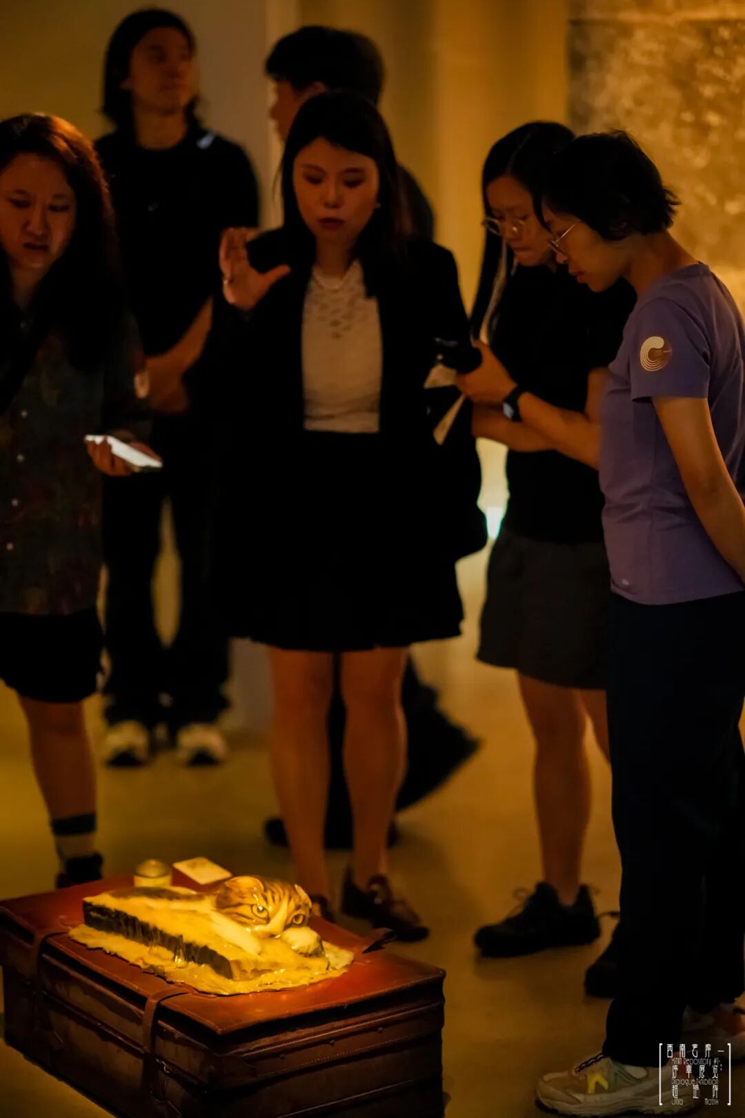 “超矩阵”展览开幕式现场,成都当代影像馆,2026