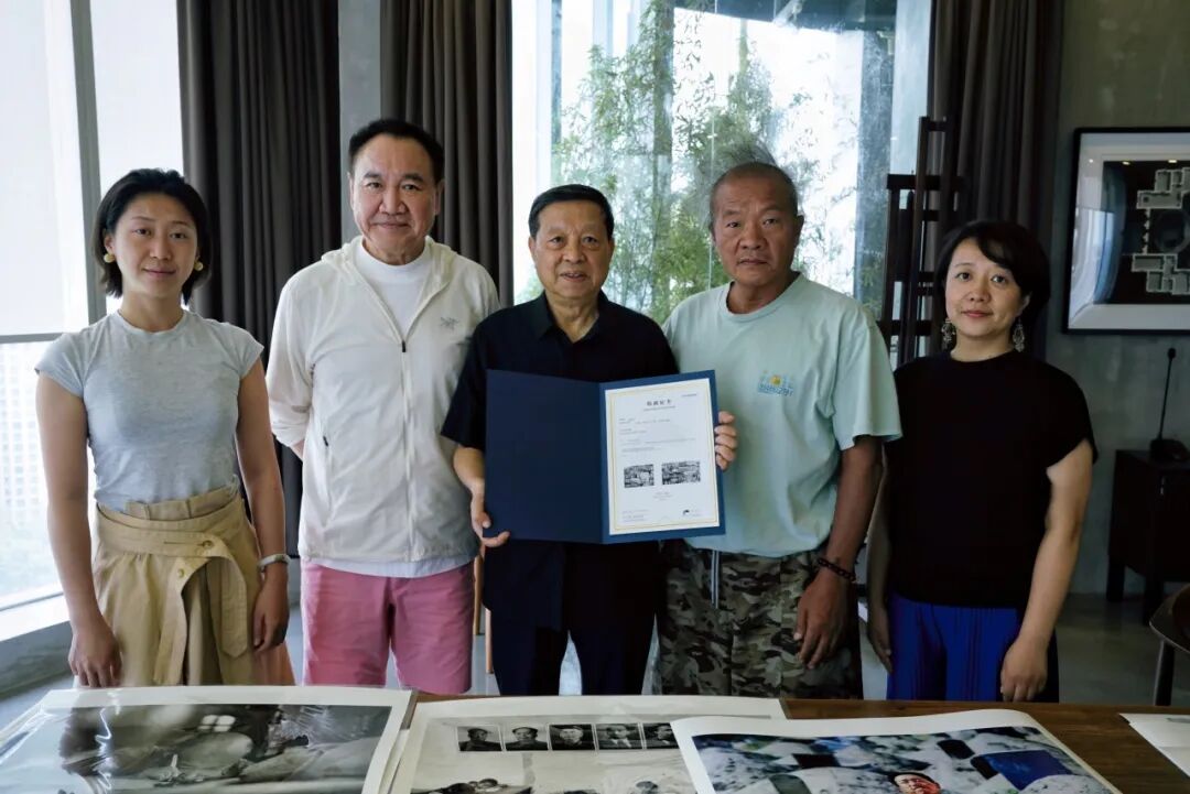 袁学军作品入藏仪式